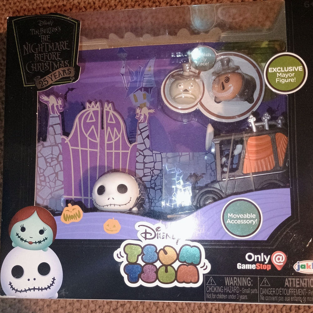 Disney Purple and Black Action Figures Playset